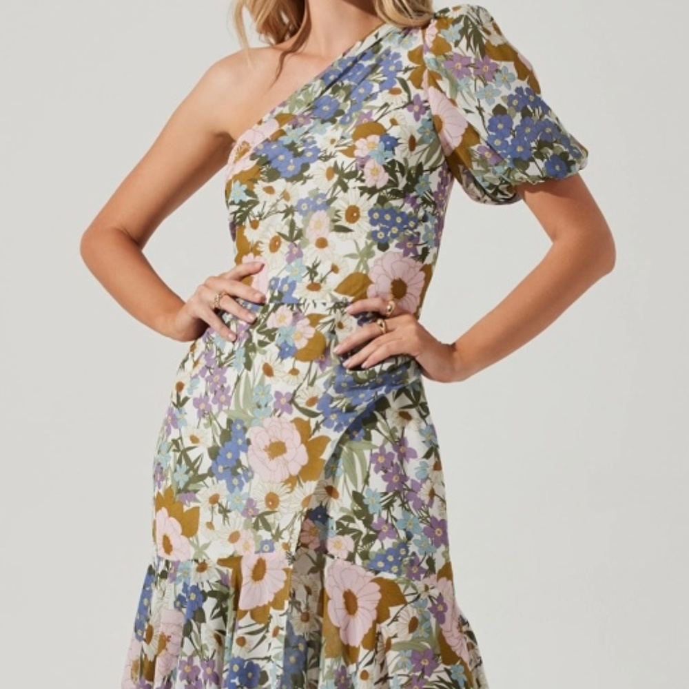 Astr The Label Floral Dress